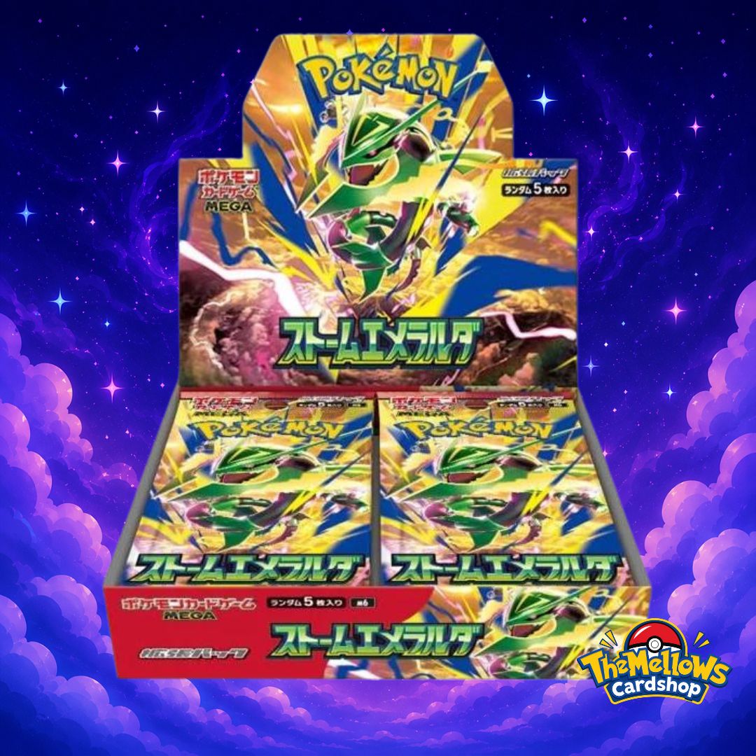 Japanese Storm Emeralda Pokémon