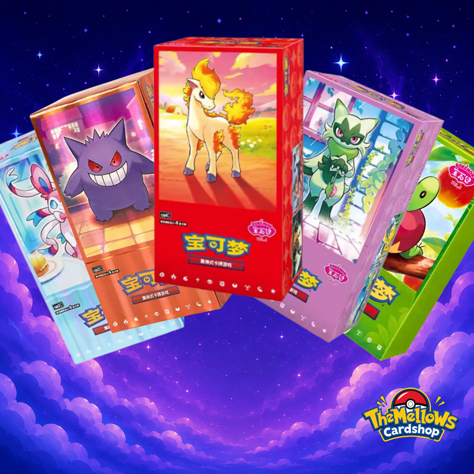 Chinese Gem Vol. 2,3,4,5,& 6 Booster Box Bundle