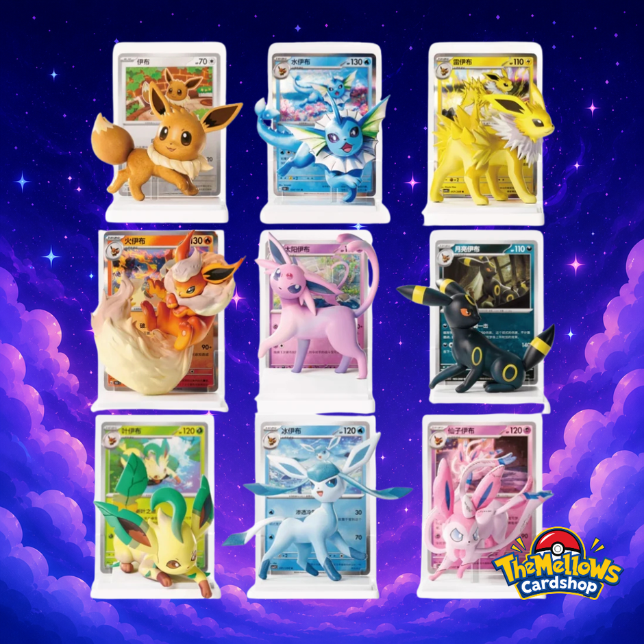 Pokemon Dream Painting Collection Figure 151 Set Vol.3 Eevee Figure Chinese Blind Box