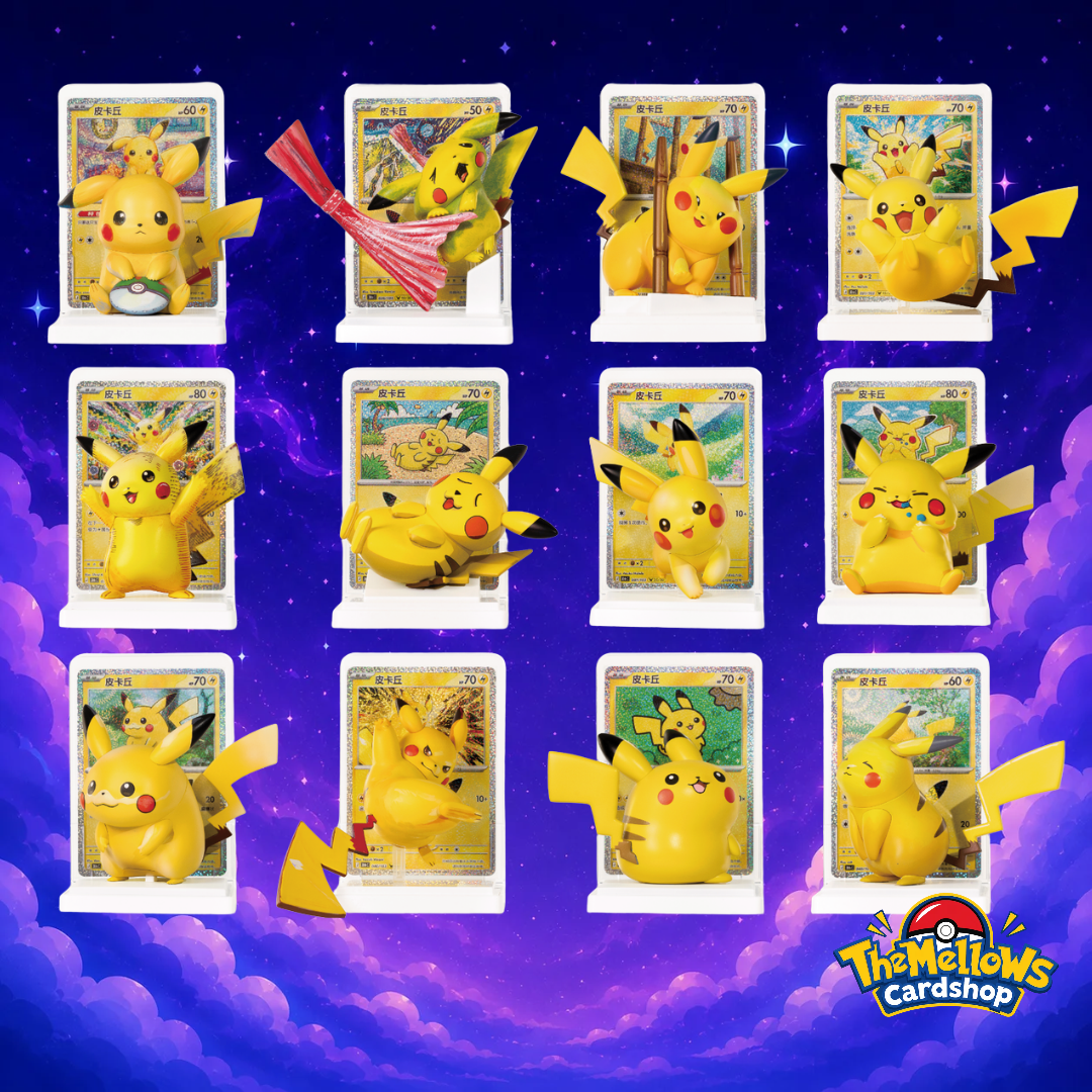Pokémon Dream painting 30th Celebration Pika Figure Chinese Blind Box