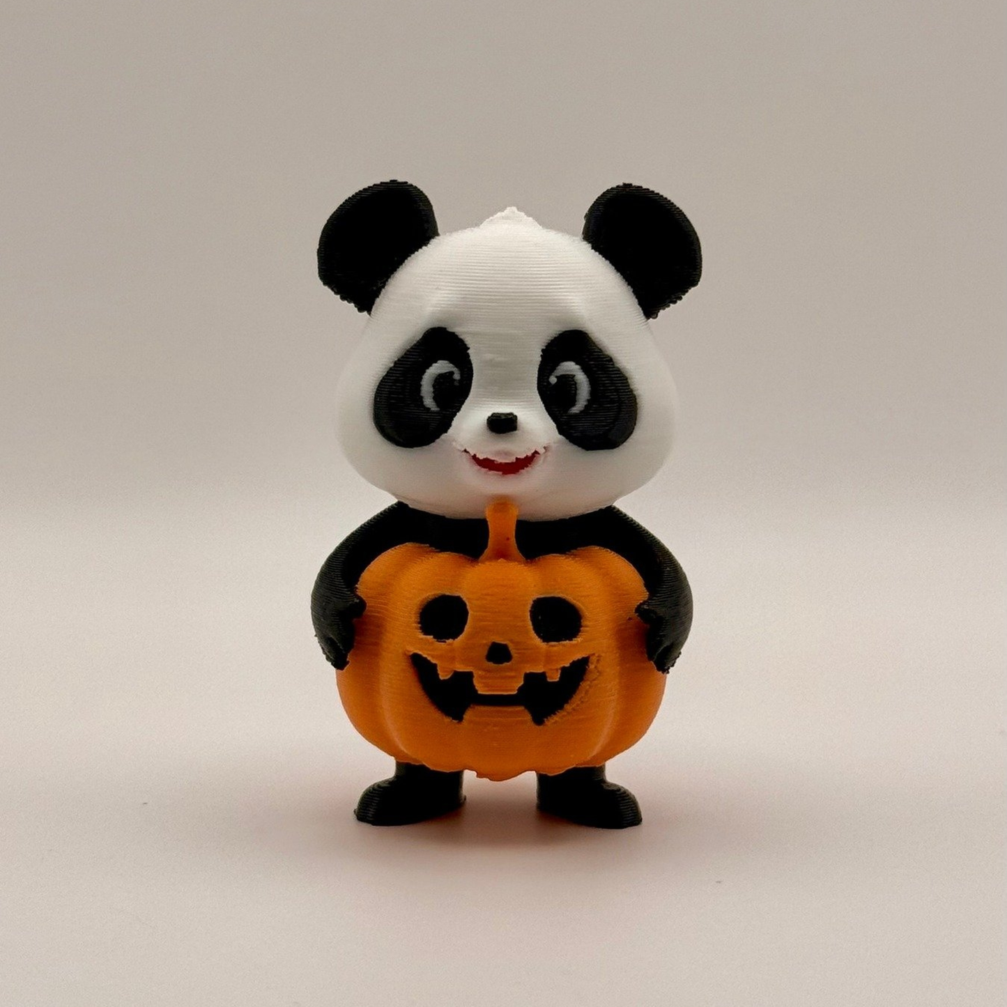 Cute pumpkin panda